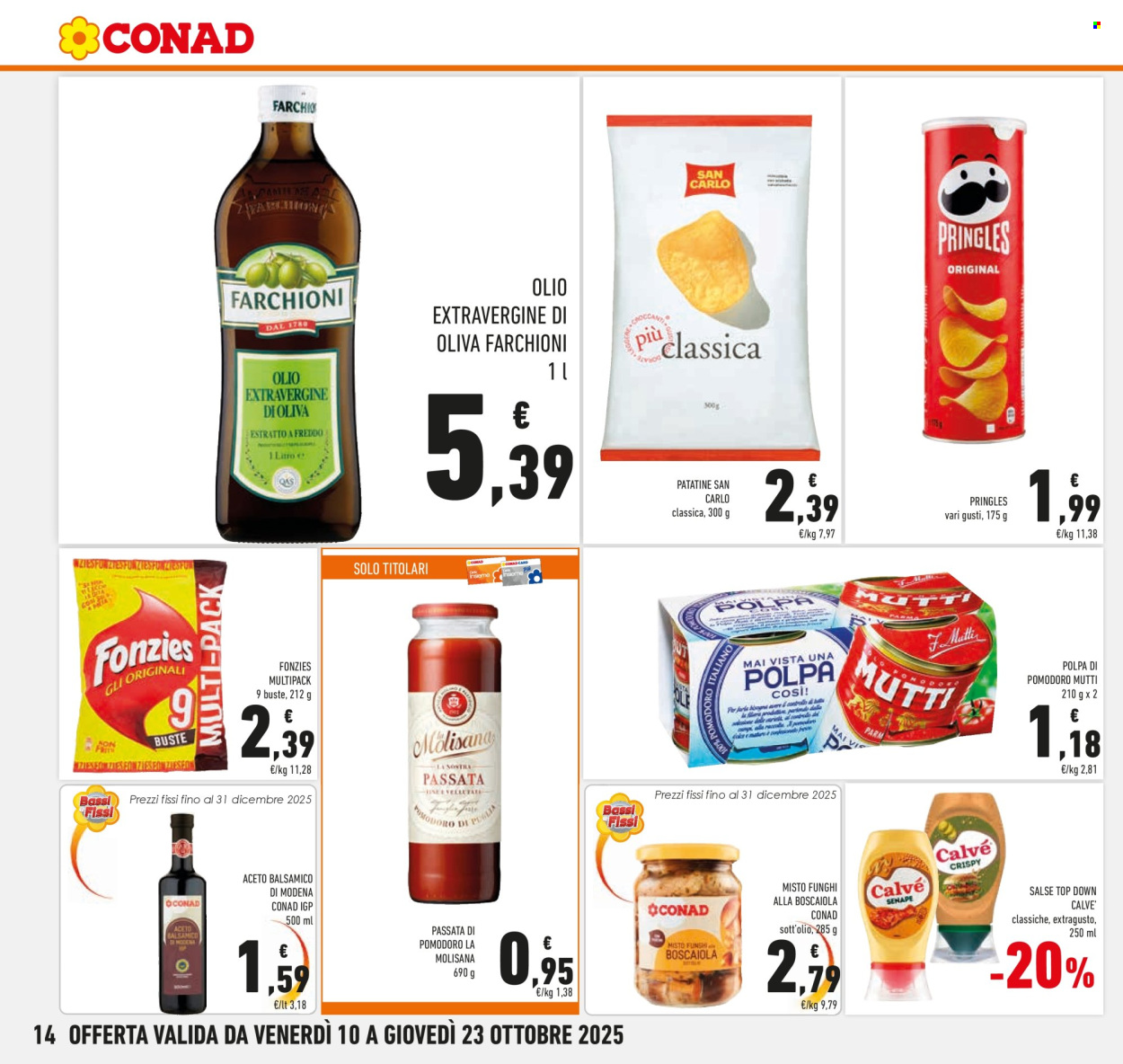 Volantino Conad - 10/10/2025 - 23/10/2025. Pagina 14