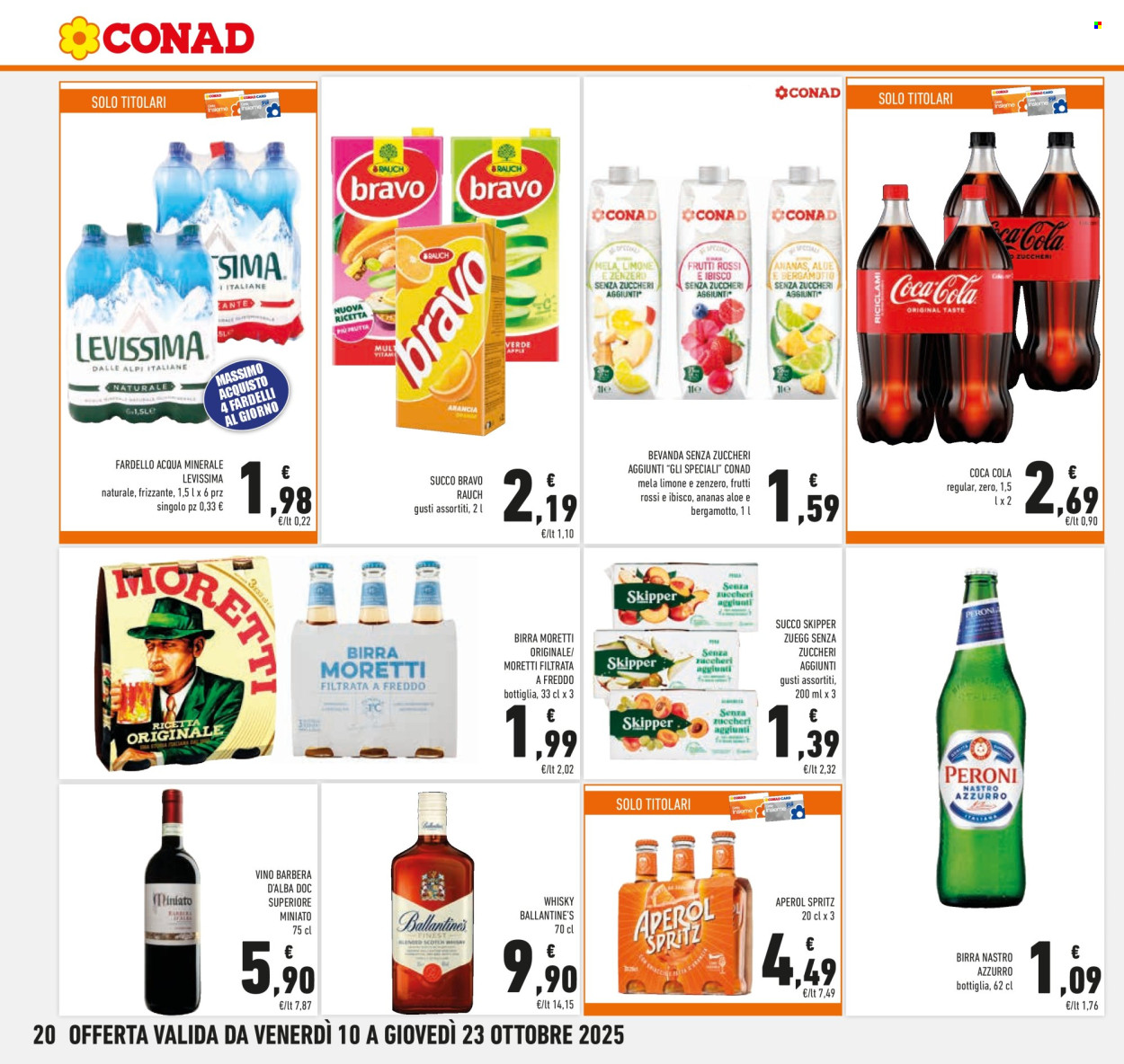 Volantino Conad - 10/10/2025 - 23/10/2025. Pagina 20
