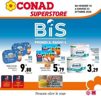 Volantino Conad Superstore - 10/10/2025 - 23/10/2025.