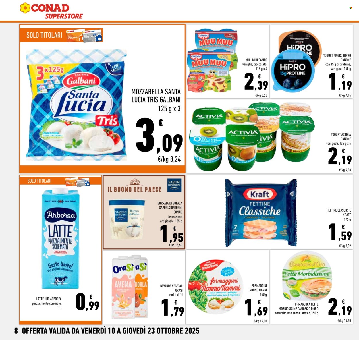 Volantino Conad Superstore - 10/10/2025 - 23/10/2025. Pagina 8