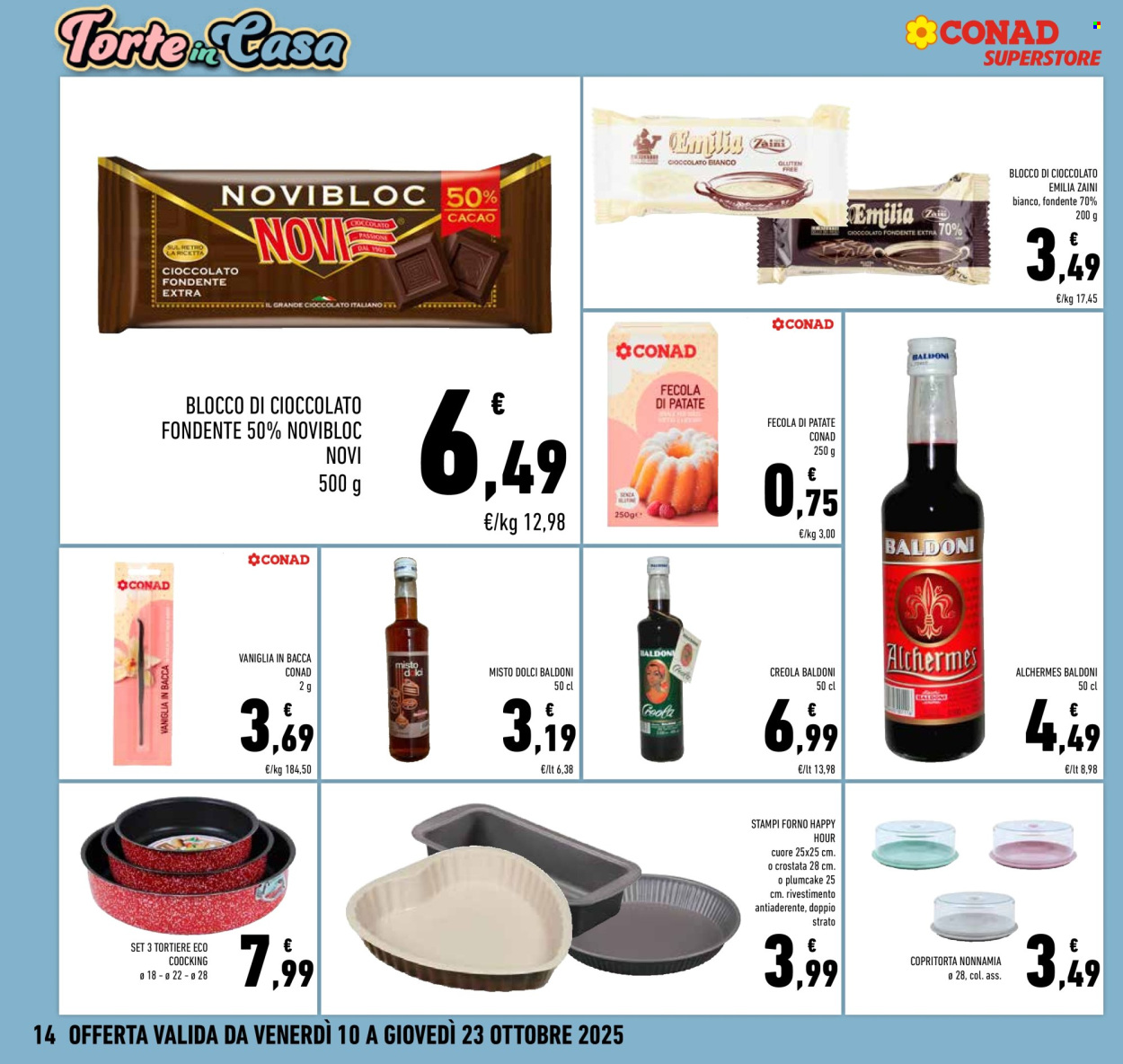 Volantino Conad Superstore - 10/10/2025 - 23/10/2025. Pagina 14