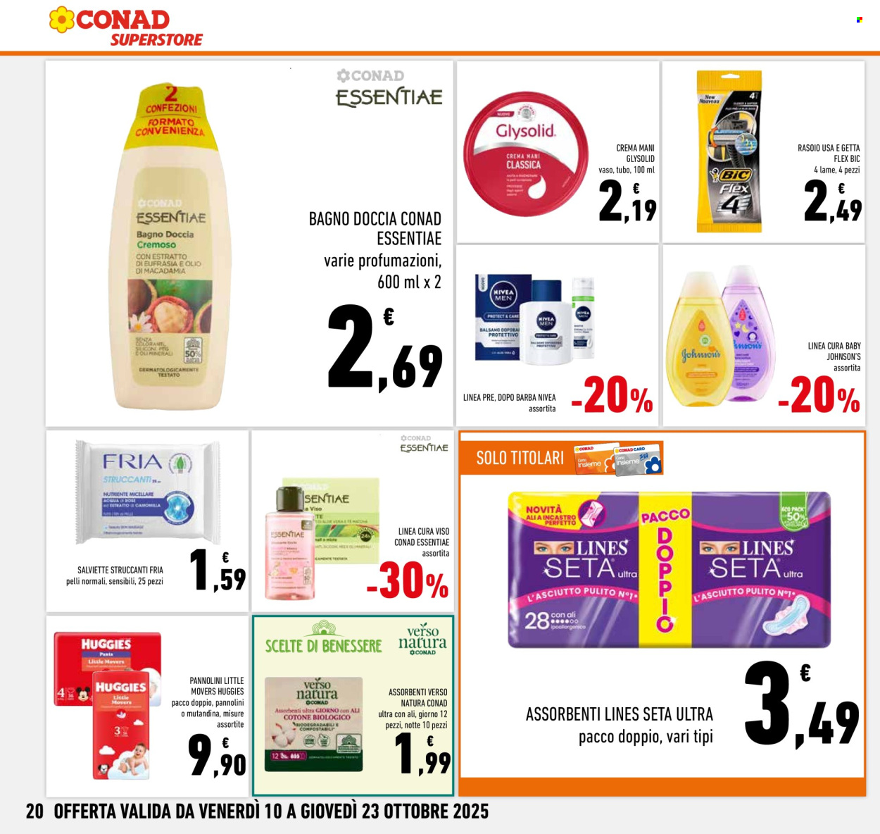 Volantino Conad Superstore - 10/10/2025 - 23/10/2025. Pagina 20