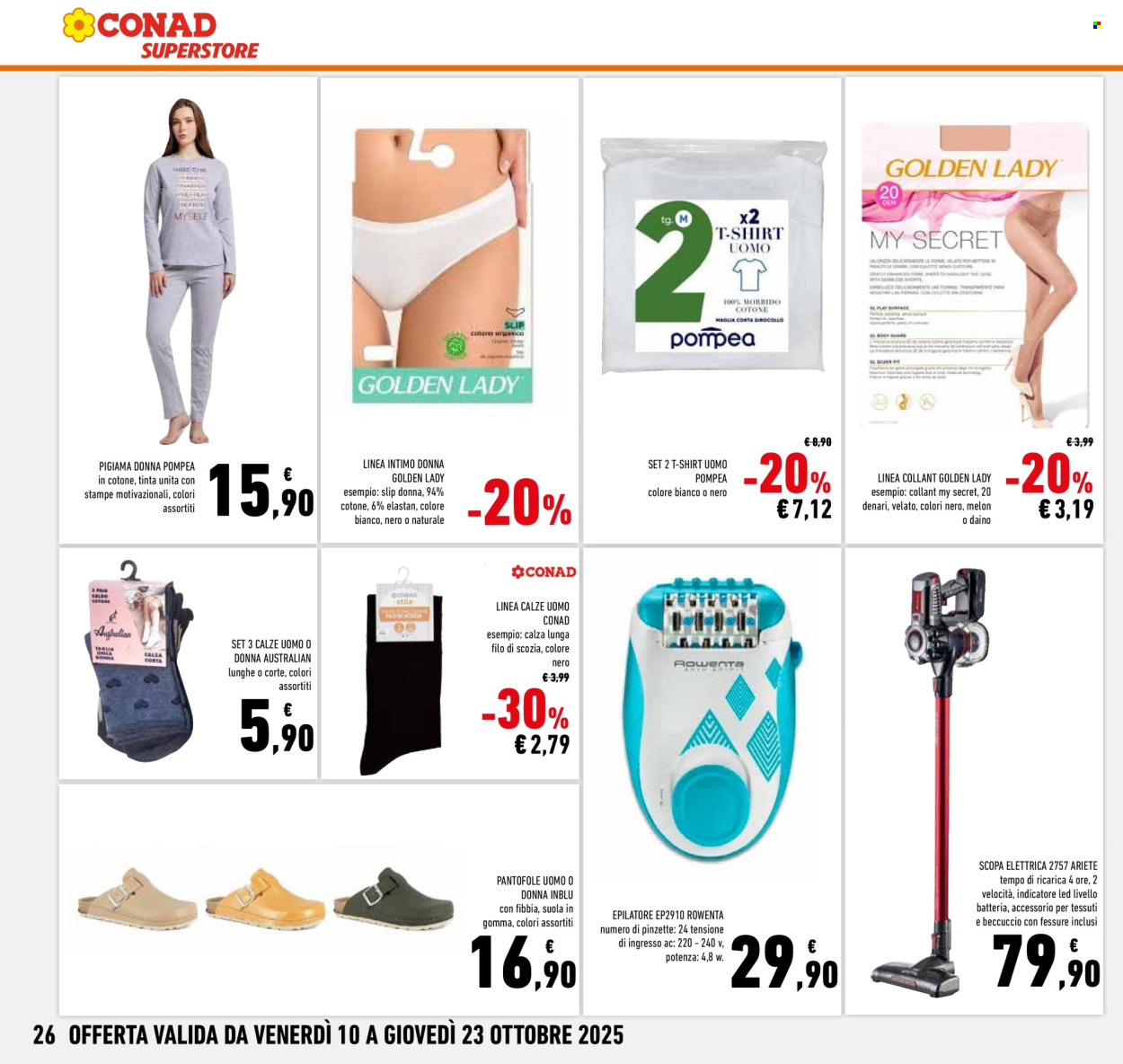 Volantino Conad Superstore - 10/10/2025 - 23/10/2025. Pagina 26