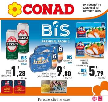 Volantino Conad - 10/10/2025 - 23/10/2025.