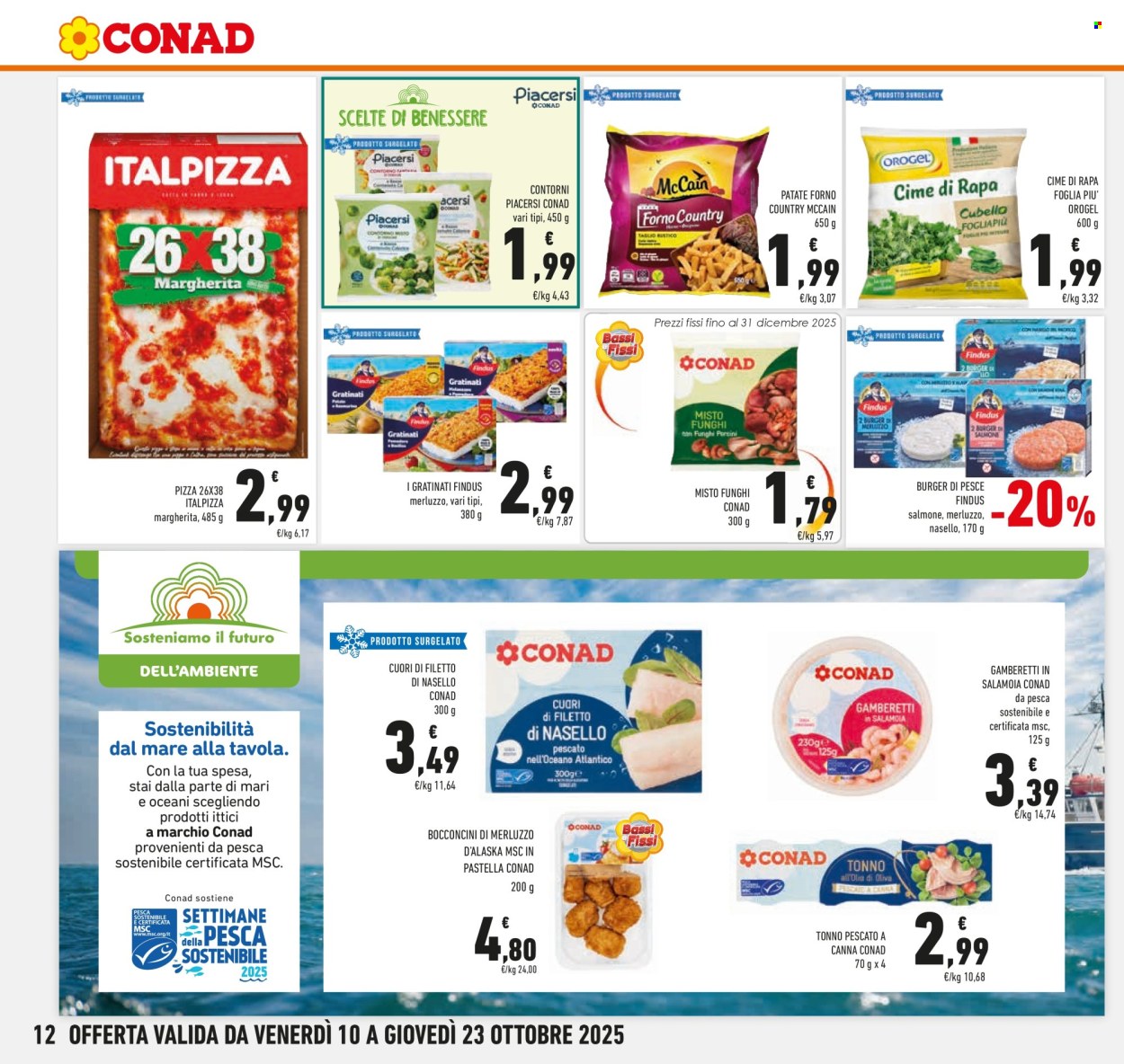 Volantino Conad - 10/10/2025 - 23/10/2025. Pagina 12