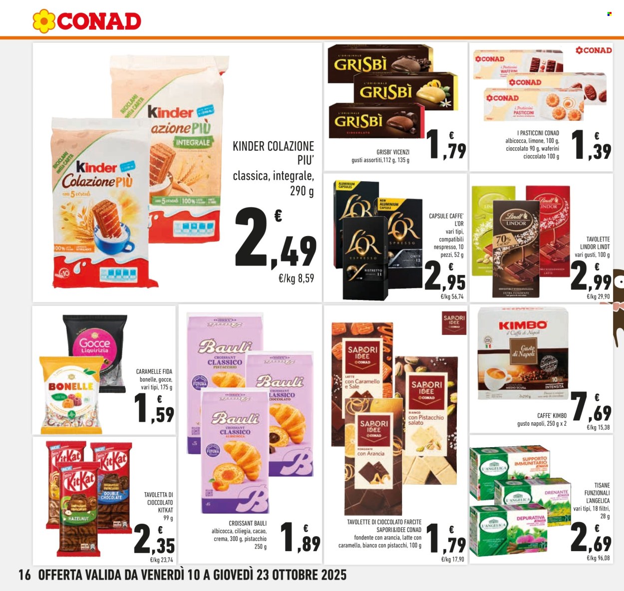 Volantino Conad - 10/10/2025 - 23/10/2025. Pagina 16