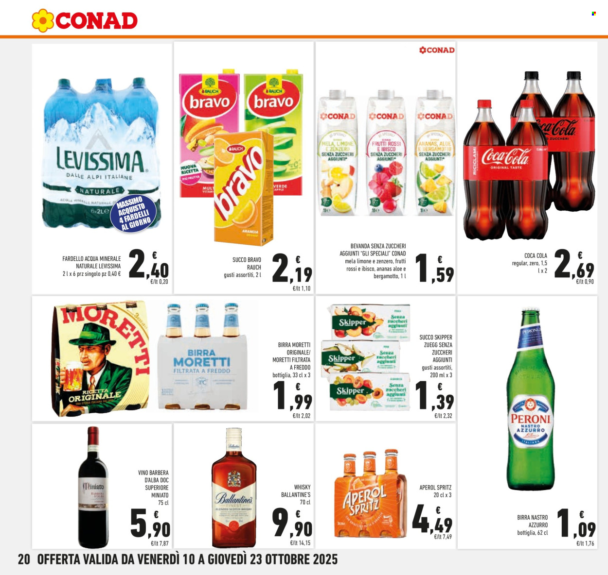 Volantino Conad - 10/10/2025 - 23/10/2025. Pagina 20