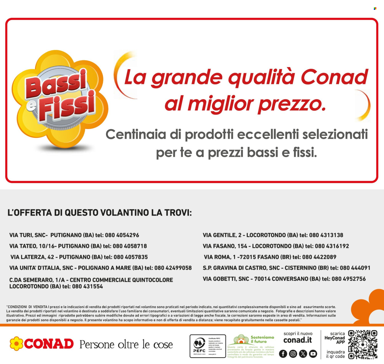 Volantino Conad - 10/10/2025 - 23/10/2025. Pagina 24