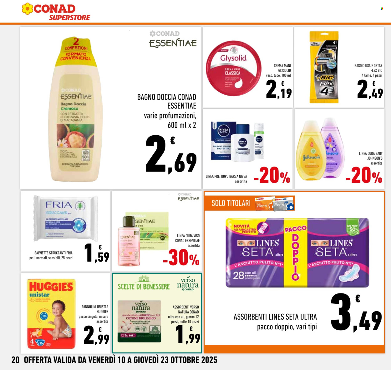 Volantino Conad Superstore - 10/10/2025 - 23/10/2025. Pagina 20
