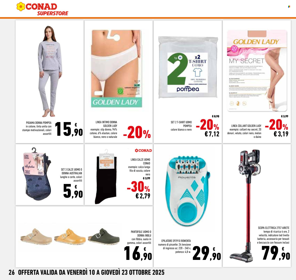 Volantino Conad Superstore - 10/10/2025 - 23/10/2025. Pagina 26