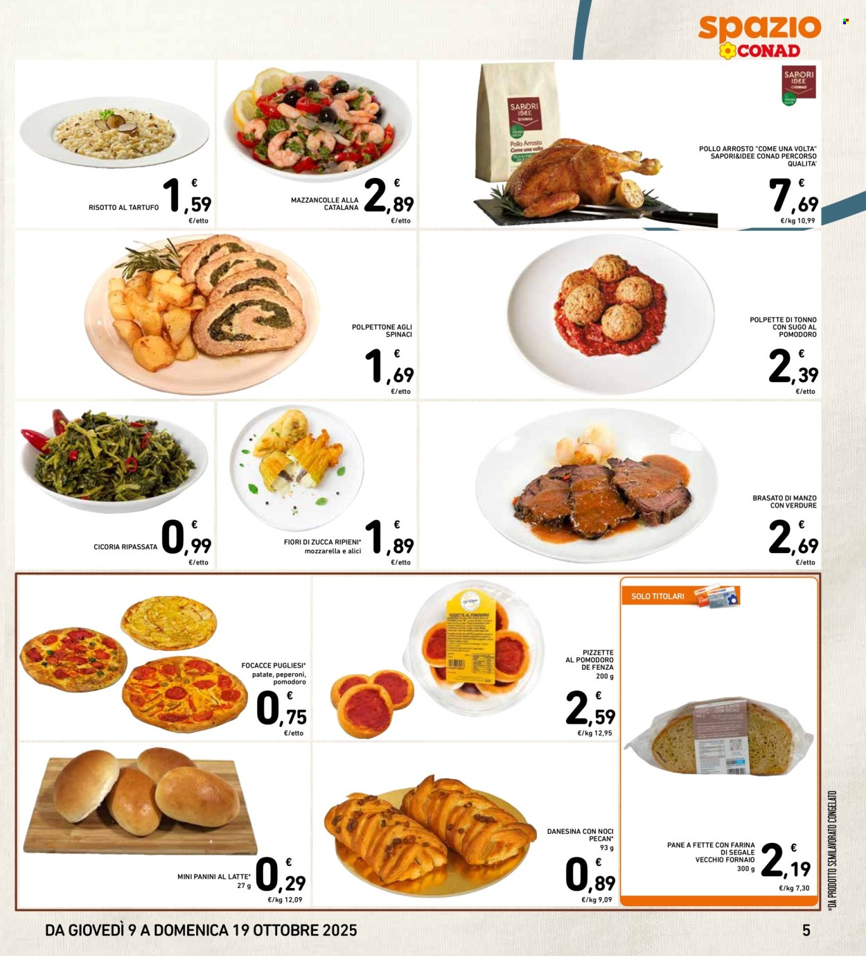Volantino Spazio Conad - 9/10/2025 - 19/10/2025. Pagina 5