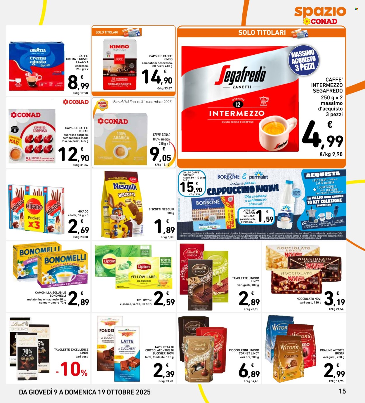 Volantino Spazio Conad - 9/10/2025 - 19/10/2025. Pagina 15