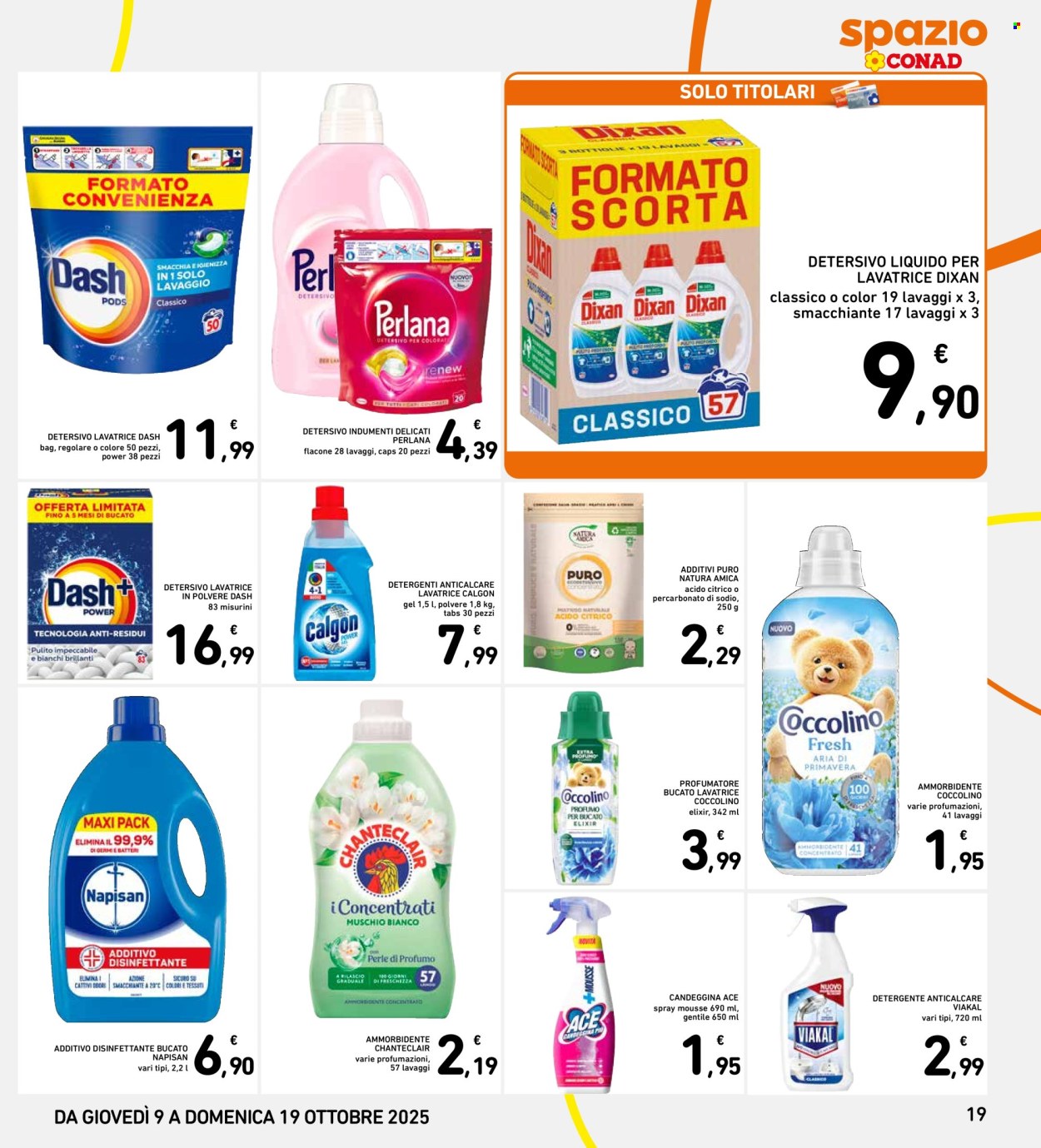 Volantino Spazio Conad - 9/10/2025 - 19/10/2025. Pagina 19