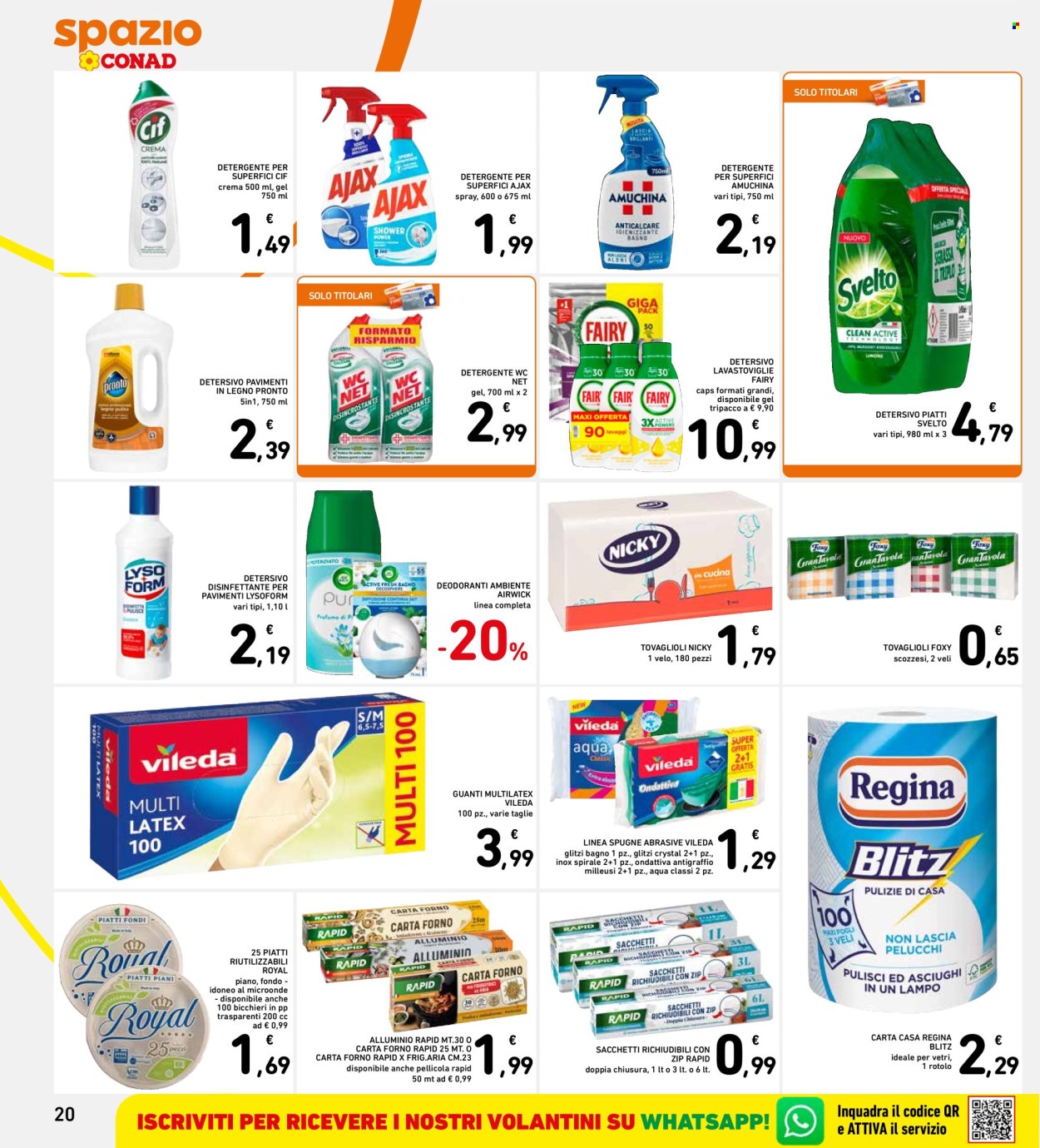 Volantino Spazio Conad - 9/10/2025 - 19/10/2025. Pagina 20