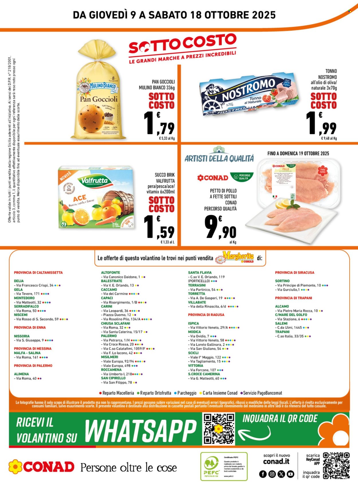 Volantino Margherita Conad - 9/10/2025 - 18/10/2025. Pagina 16