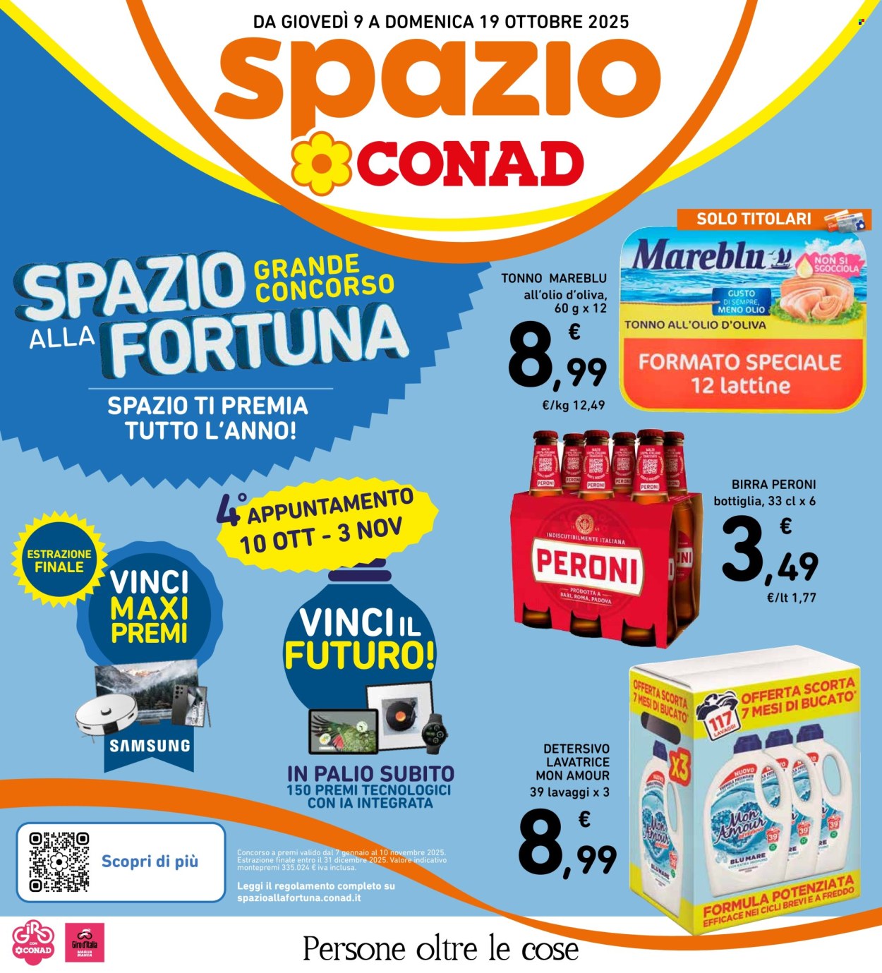 Volantino Spazio Conad - 9/10/2025 - 19/10/2025. Pagina 1