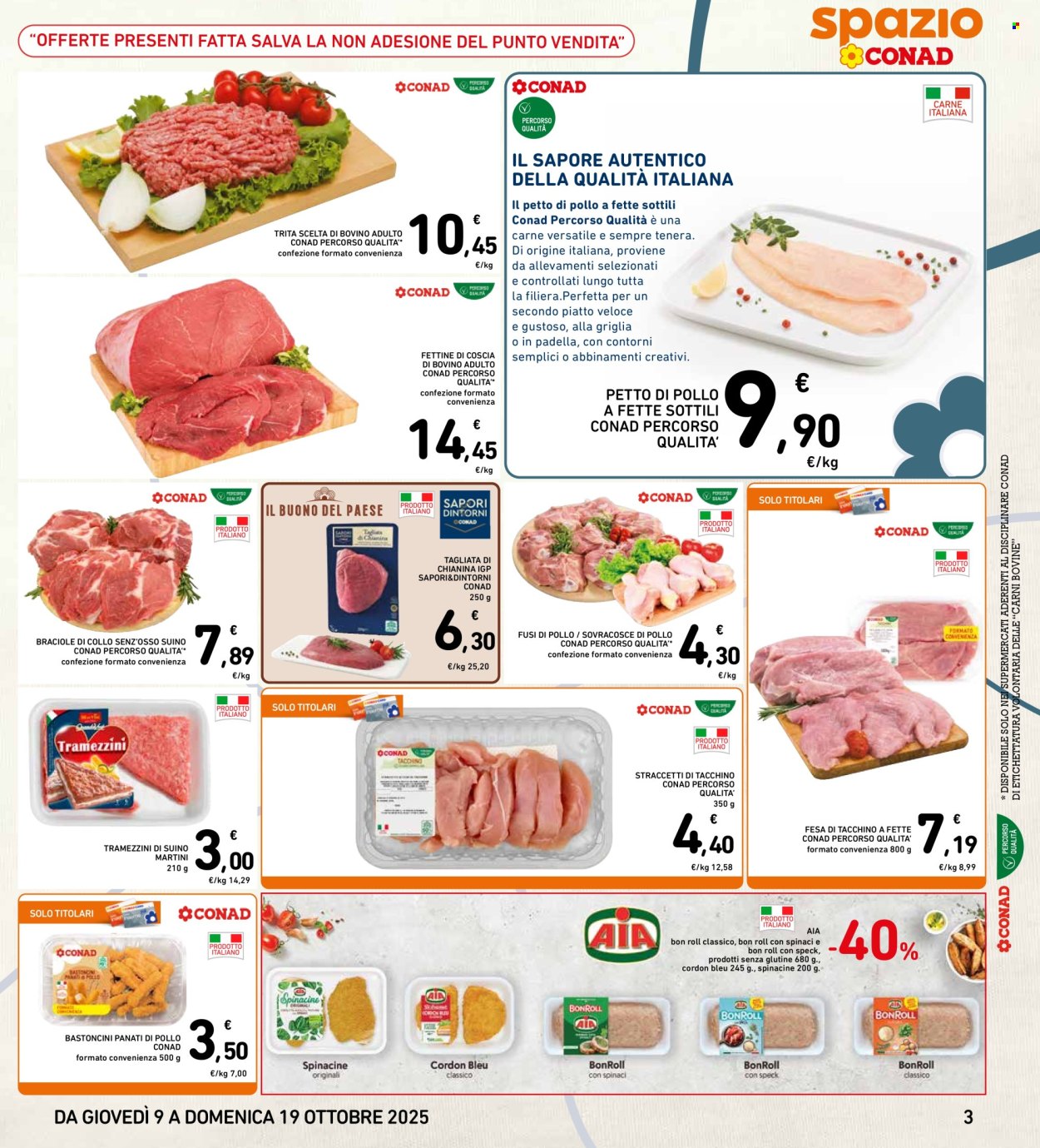 Volantino Spazio Conad - 9/10/2025 - 19/10/2025. Pagina 3