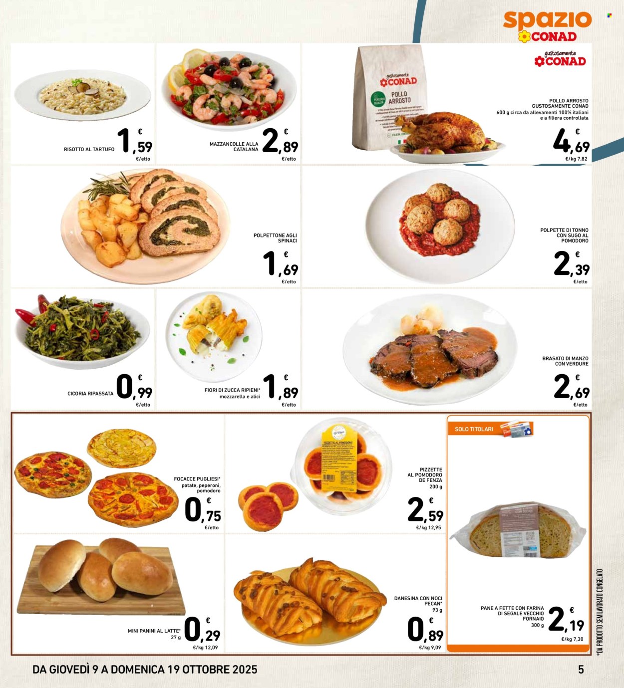 Volantino Spazio Conad - 9/10/2025 - 19/10/2025. Pagina 5