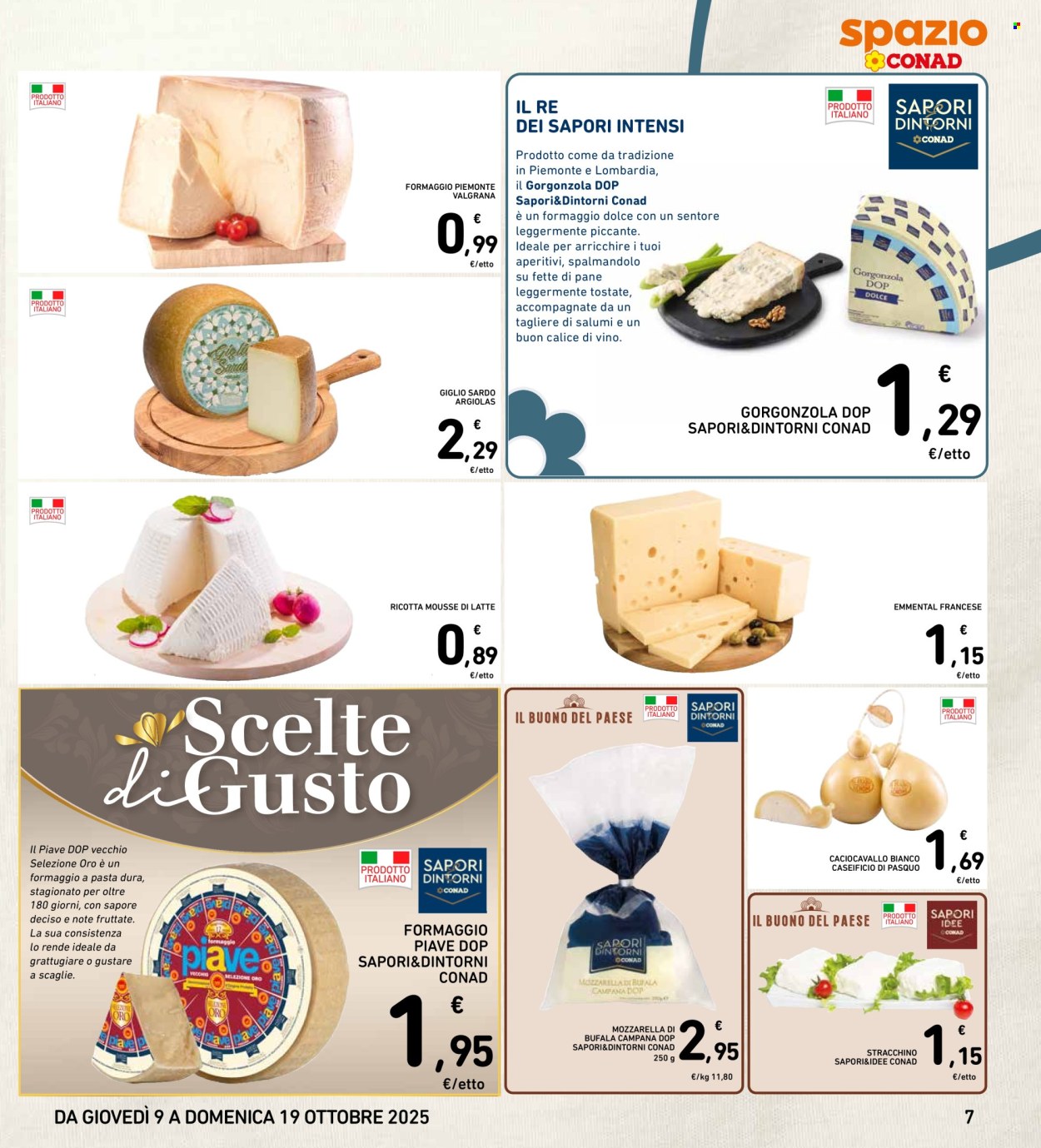 Volantino Spazio Conad - 9/10/2025 - 19/10/2025. Pagina 7
