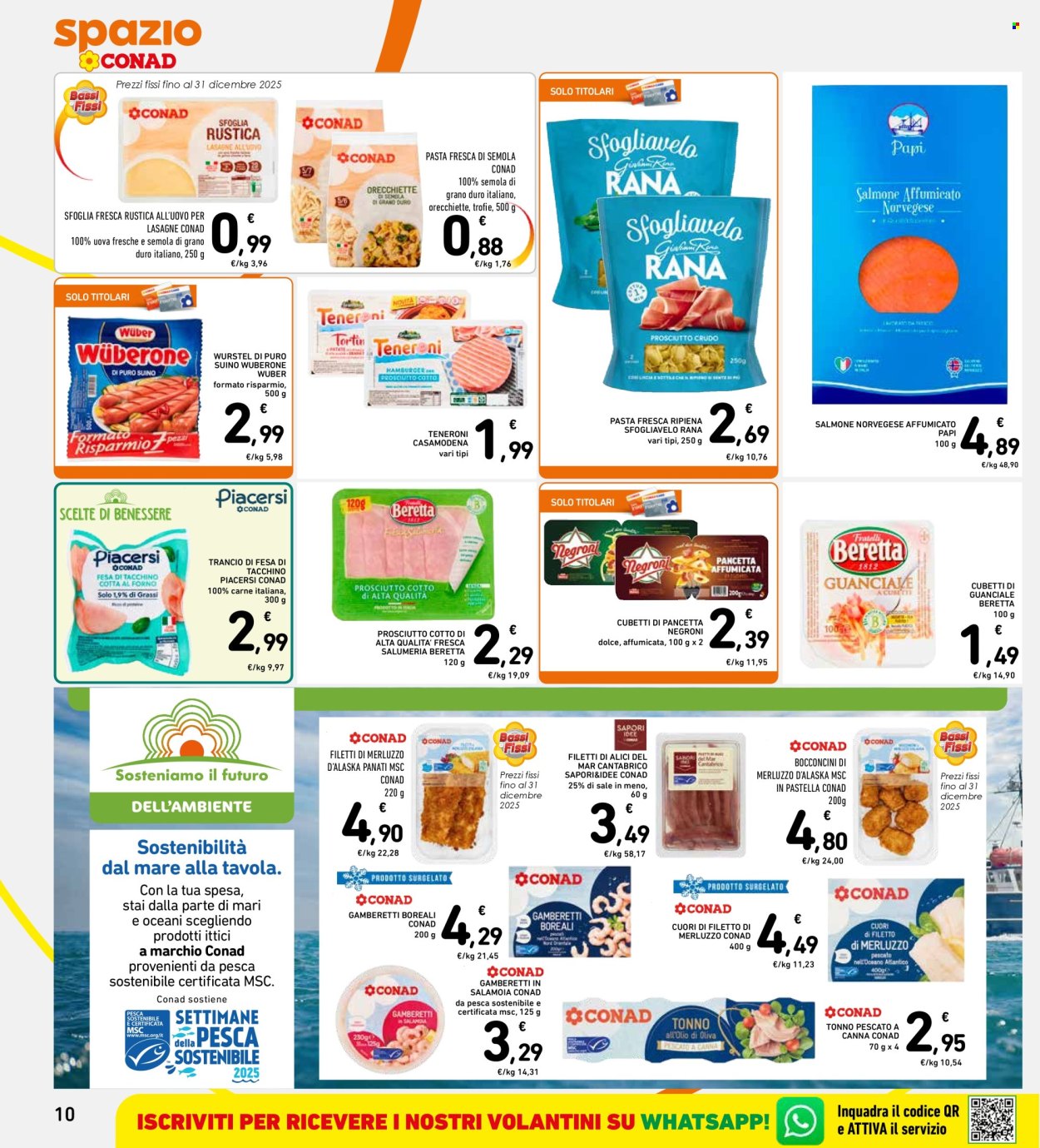 Volantino Spazio Conad - 9/10/2025 - 19/10/2025. Pagina 10