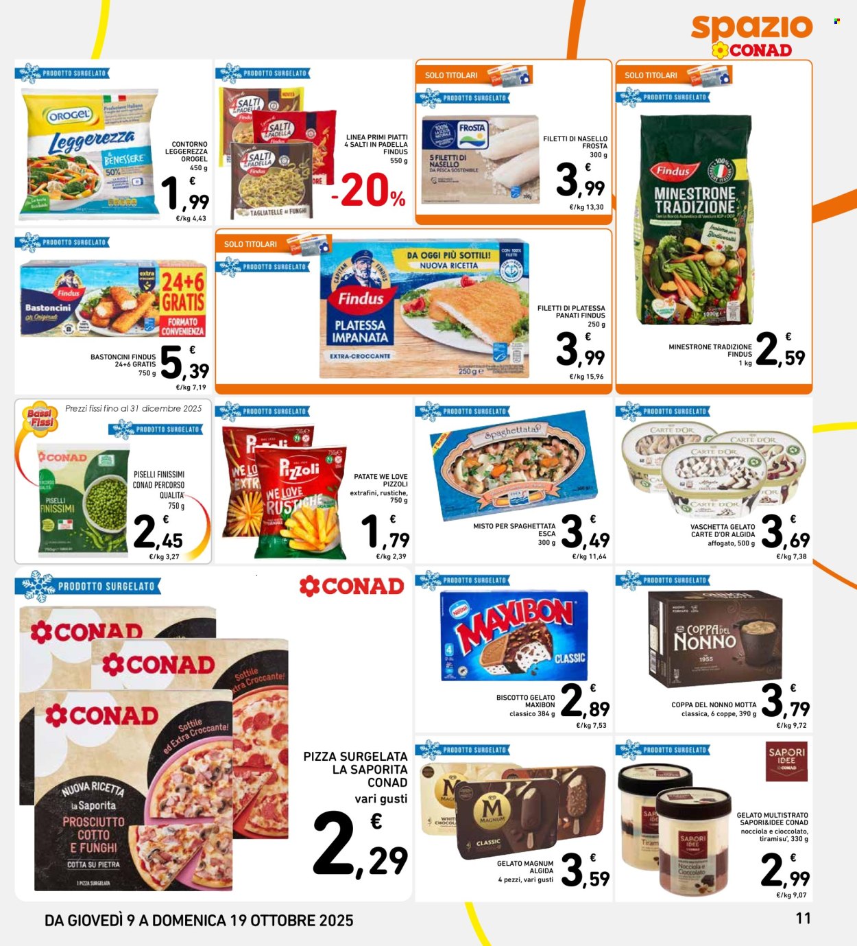Volantino Spazio Conad - 9/10/2025 - 19/10/2025. Pagina 11