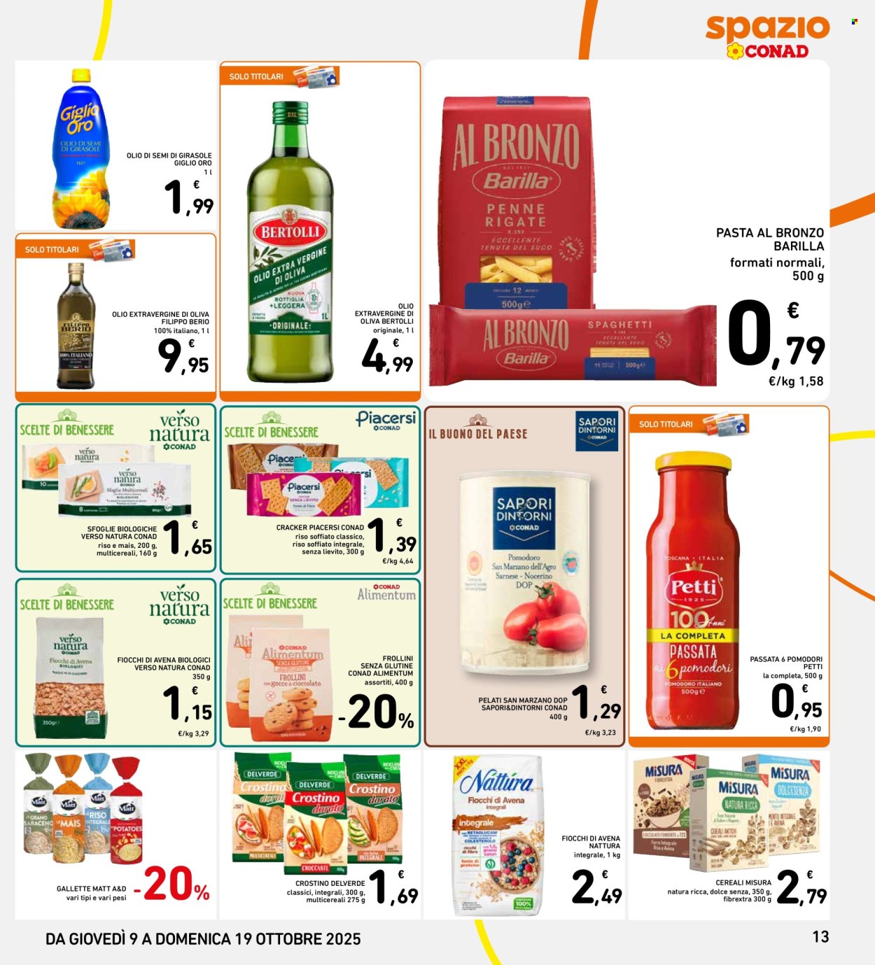 Volantino Spazio Conad - 9/10/2025 - 19/10/2025. Pagina 13