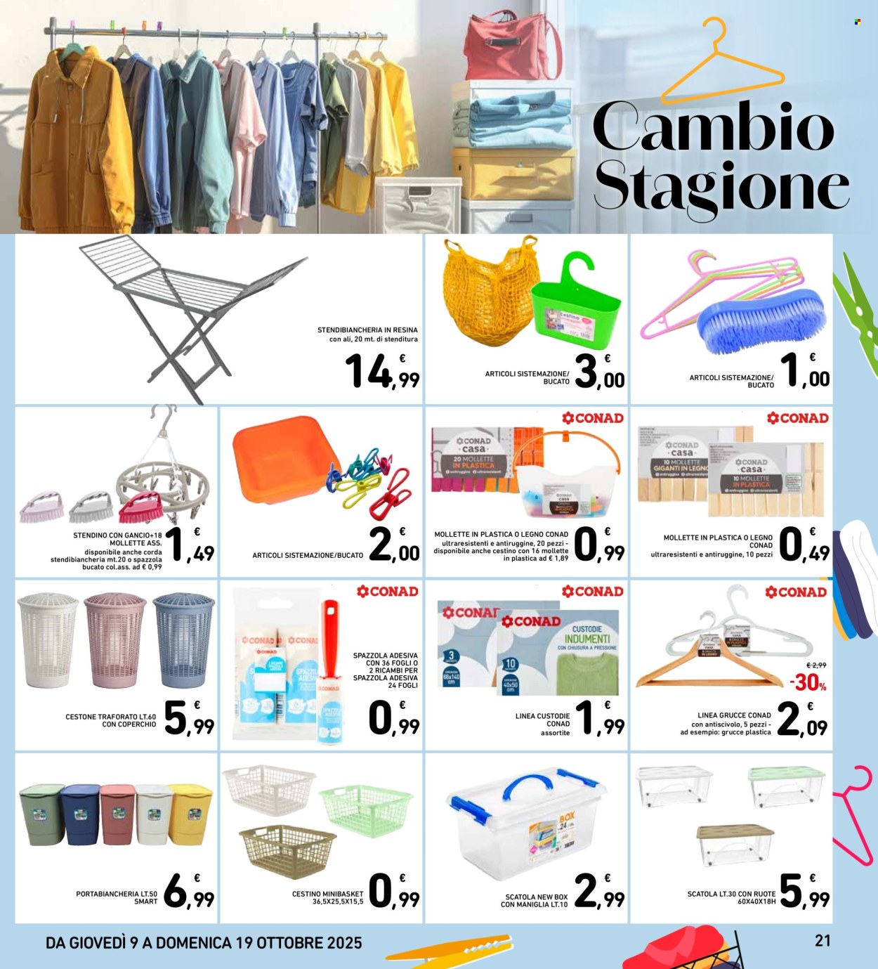 Volantino Spazio Conad - 9/10/2025 - 19/10/2025. Pagina 21