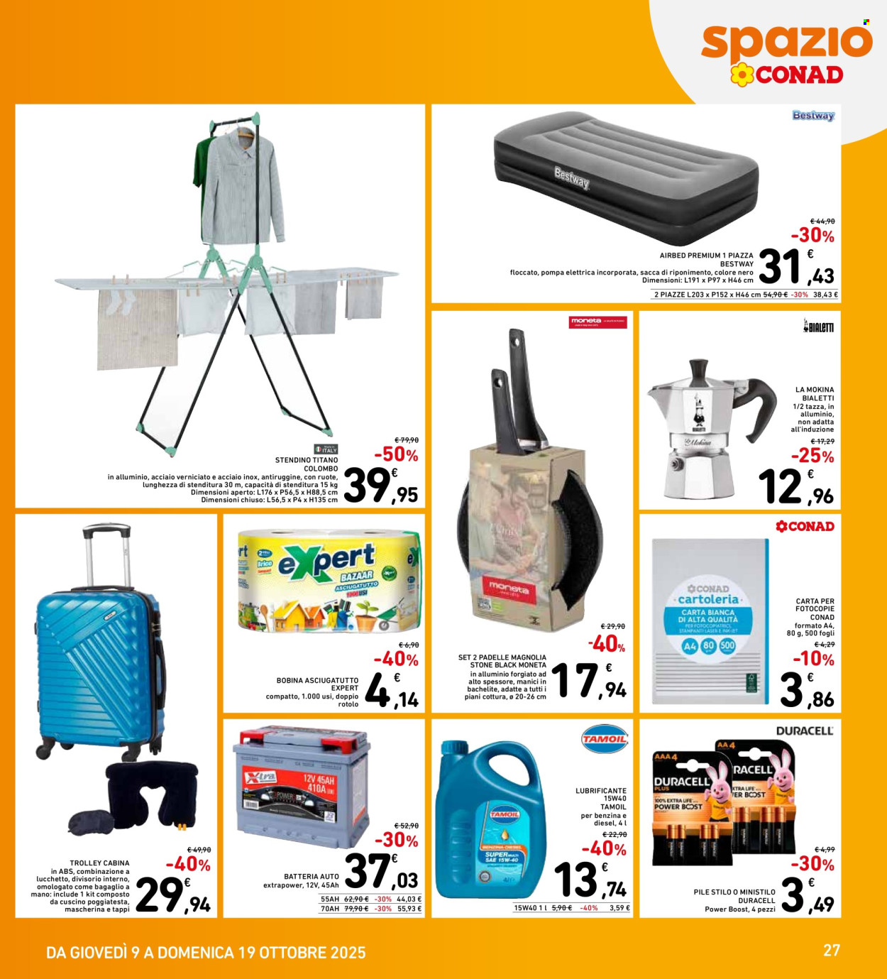 Volantino Spazio Conad - 9/10/2025 - 19/10/2025. Pagina 27