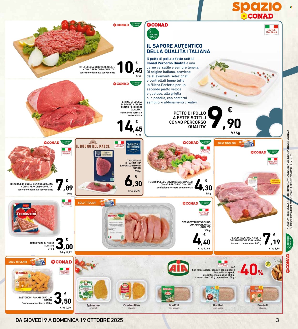 Volantino Spazio Conad - 9/10/2025 - 19/10/2025. Pagina 3