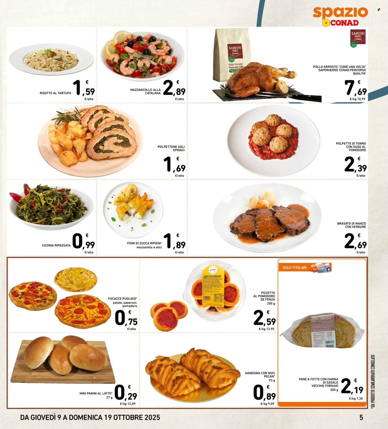 Volantino Spazio Conad - 9/10/2025 - 19/10/2025. Pagina 5