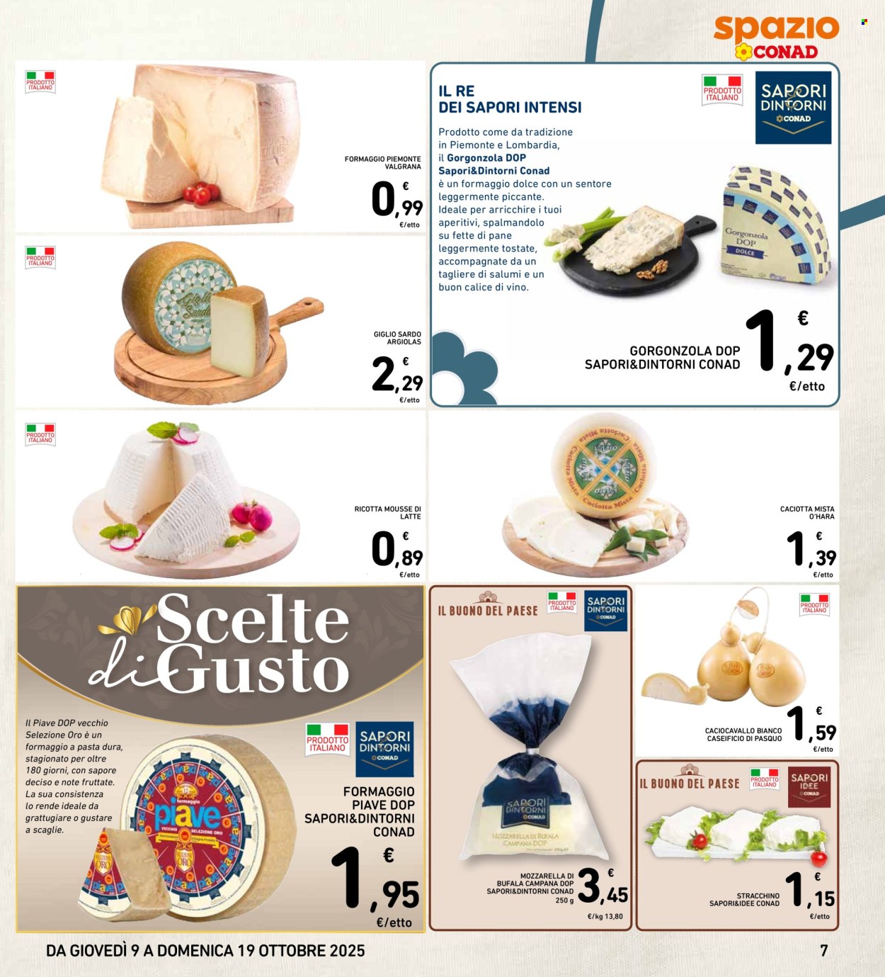 Volantino Spazio Conad - 9/10/2025 - 19/10/2025. Pagina 7