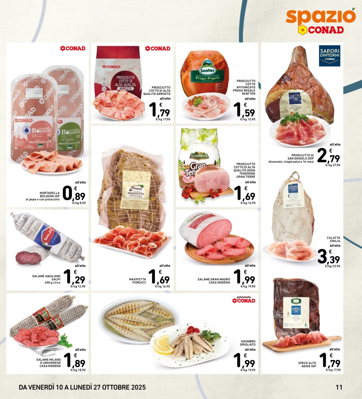 Volantino Spazio Conad - 10/10/2025 - 27/10/2025. Pagina 11