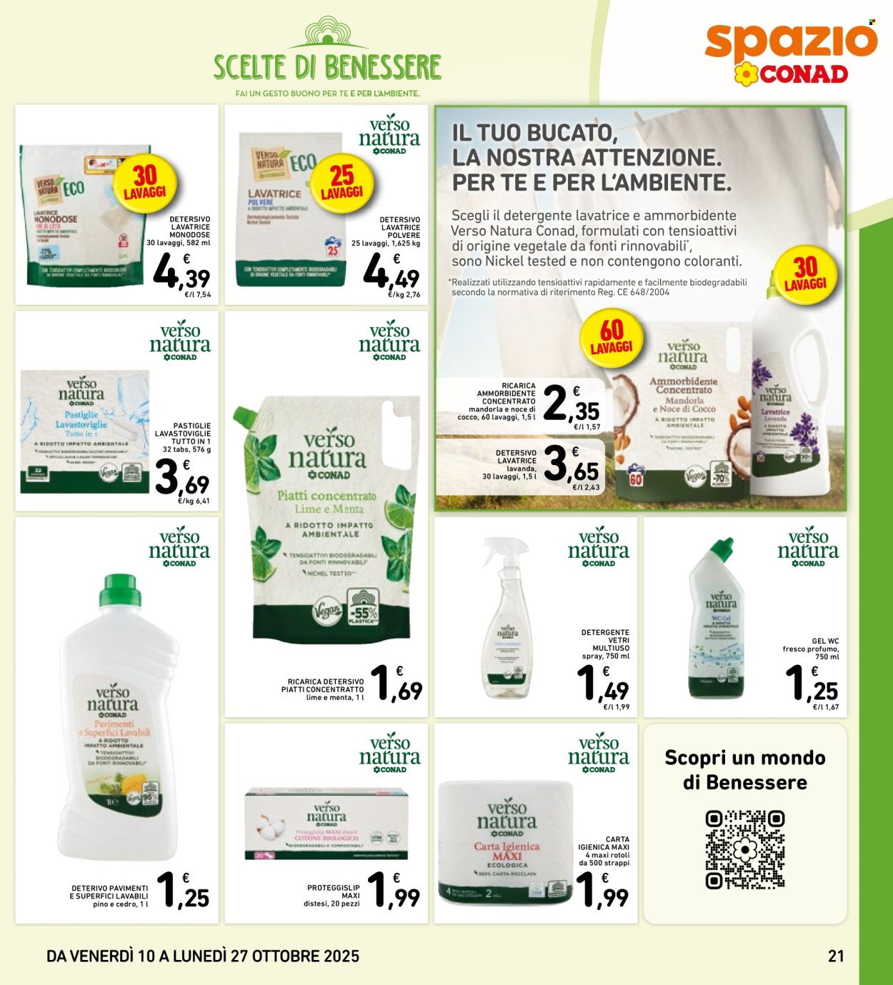 Volantino Spazio Conad - 10/10/2025 - 27/10/2025. Pagina 21