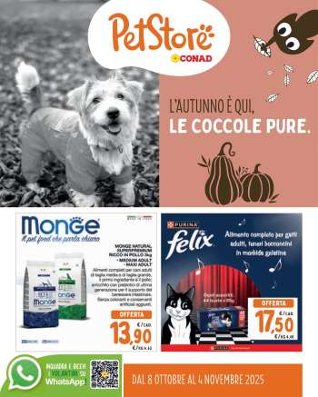 Volantino Pet Store Conad - 8/10/2025 - 4/11/2025.