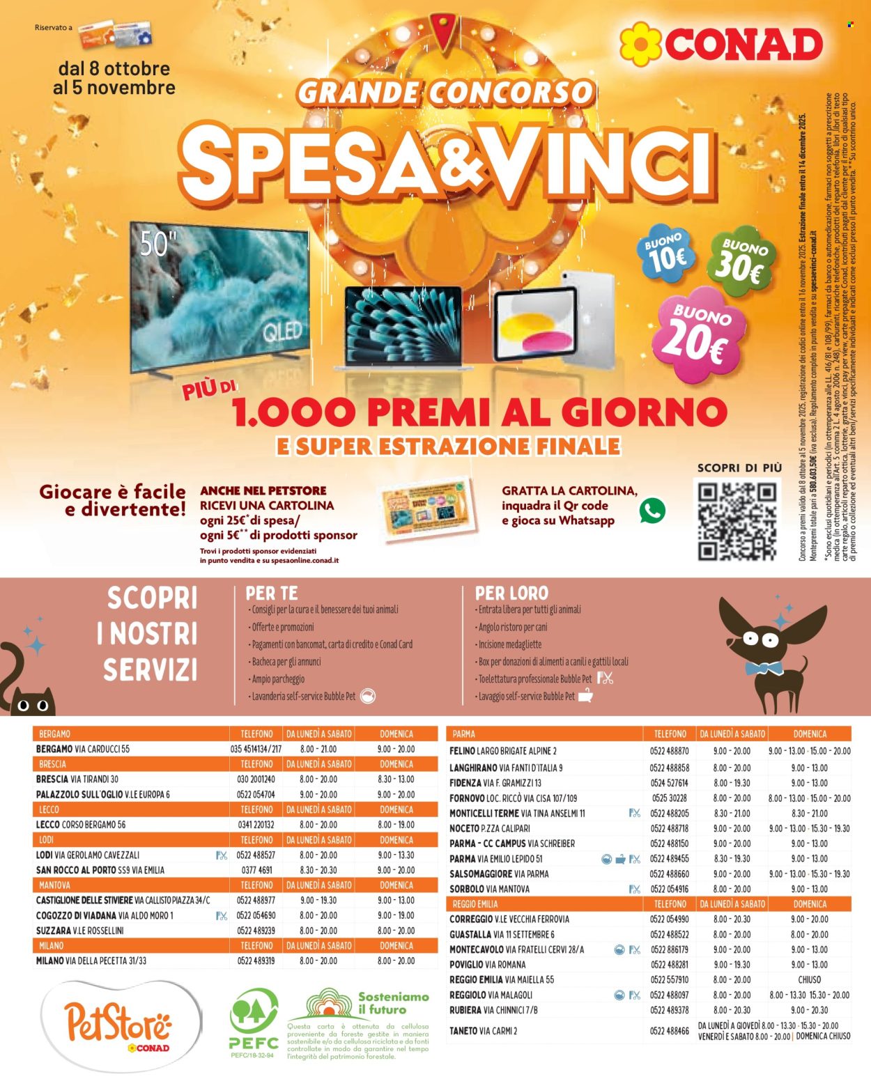 Volantino Pet Store Conad - 8/10/2025 - 4/11/2025. Pagina 8