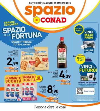 Volantino Spazio Conad - 10/10/2025 - 27/10/2025.