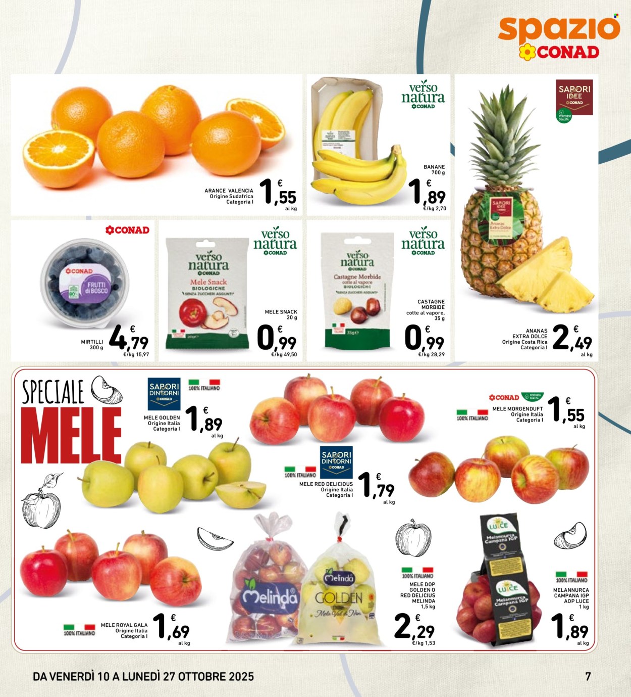 Volantino Spazio Conad - 10/10/2025 - 27/10/2025. Pagina 7
