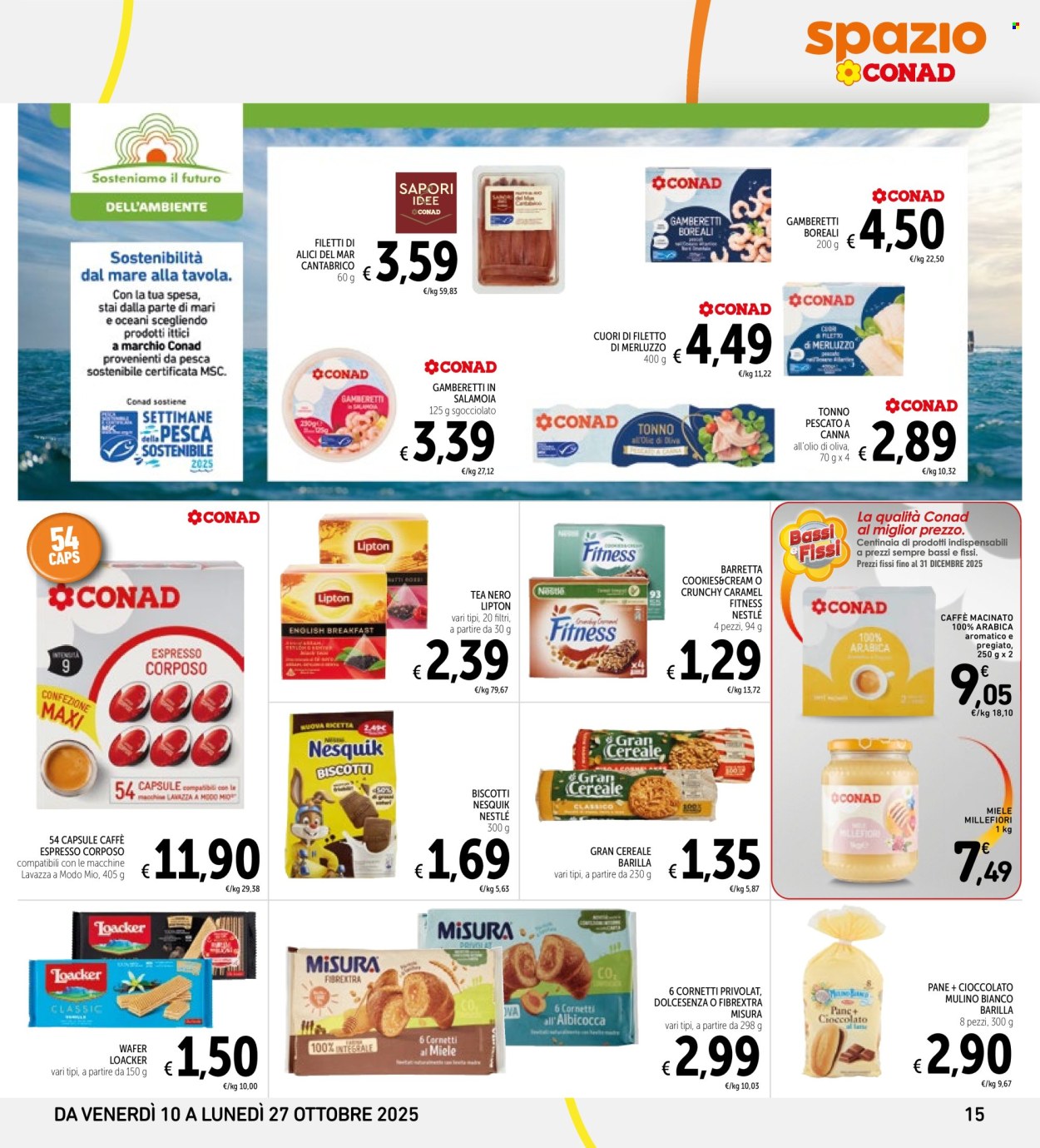 Volantino Spazio Conad - 10/10/2025 - 27/10/2025. Pagina 15