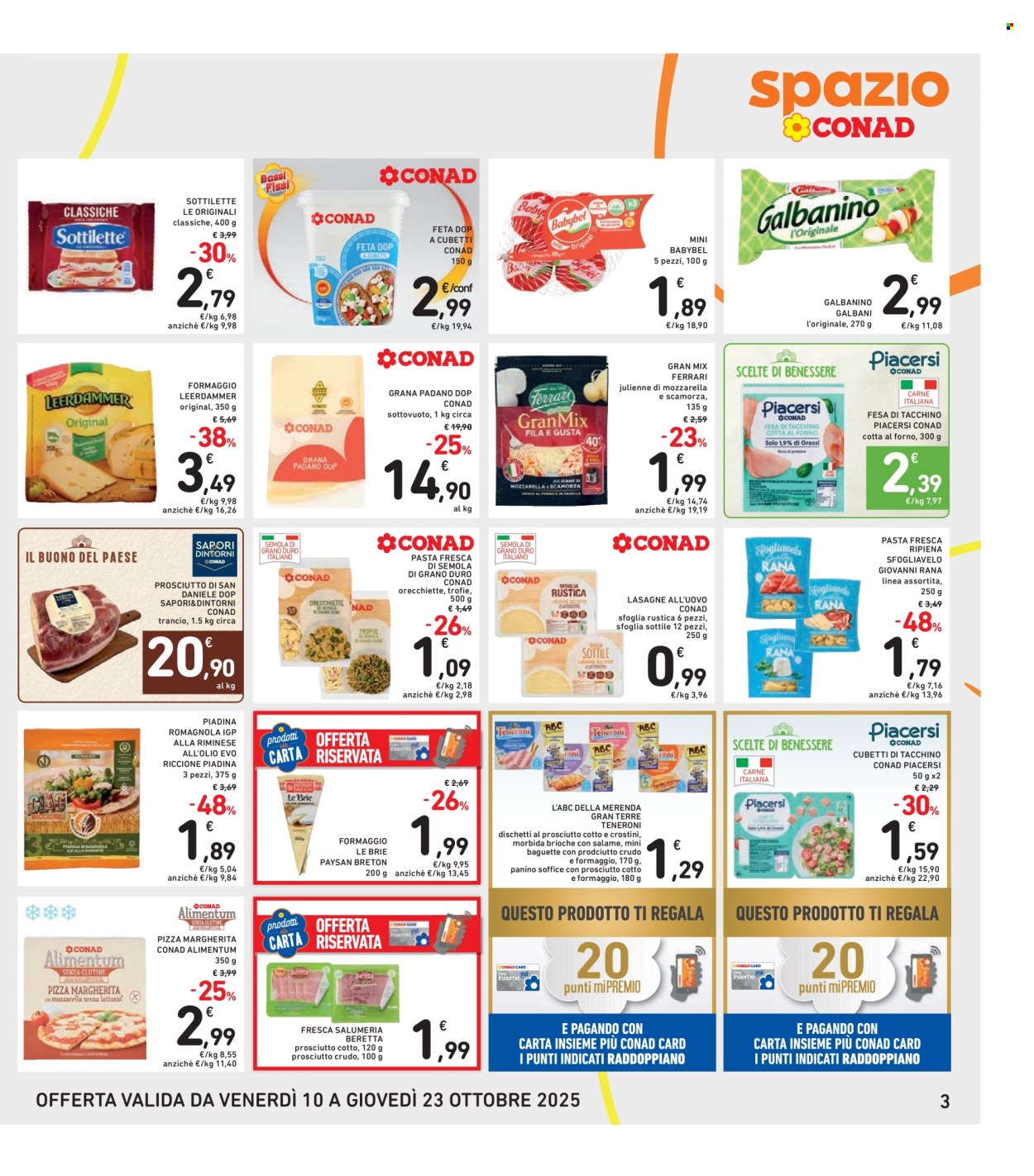 Volantino Spazio Conad - 10/10/2025 - 23/10/2025. Pagina 3