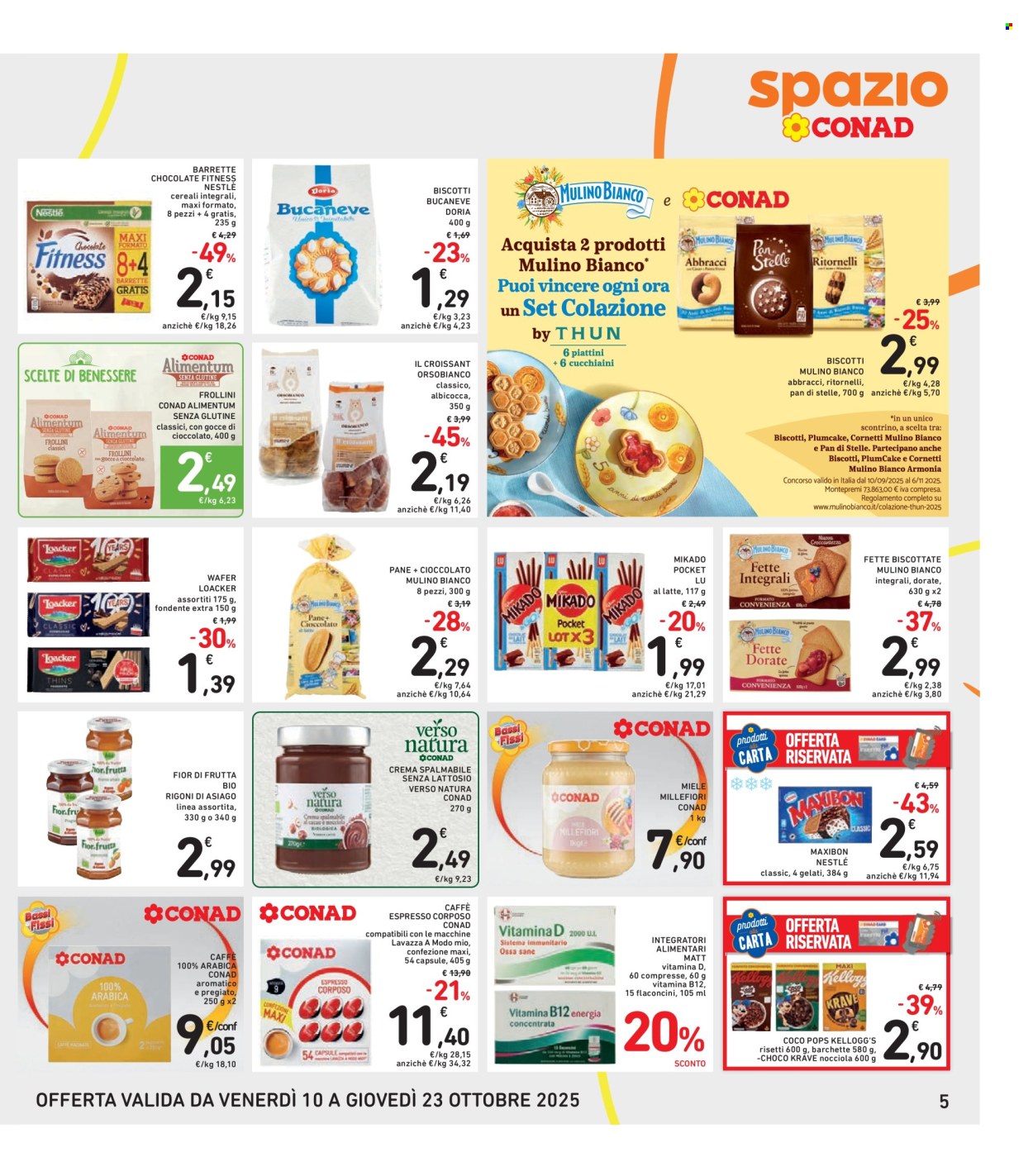Volantino Spazio Conad - 10/10/2025 - 23/10/2025. Pagina 5