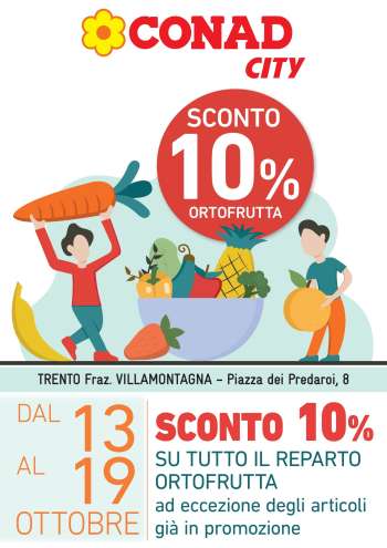 Volantino Conad City - 13/10/2025 - 19/10/2025.