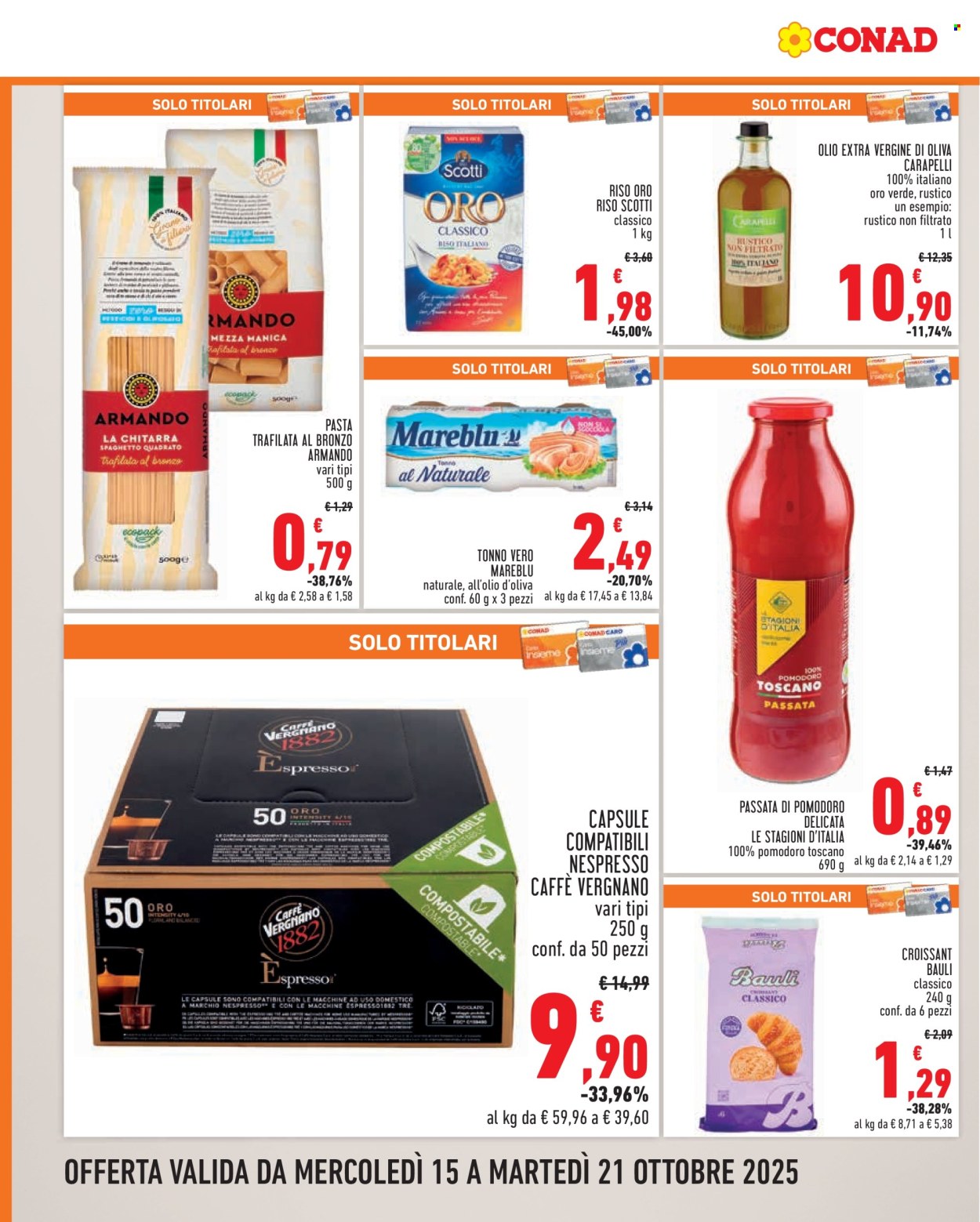 Volantino Conad - 15/10/2025 - 21/10/2025. Pagina 6