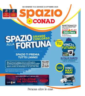 Volantino Spazio Conad - 10/10/2025 - 23/10/2025.
