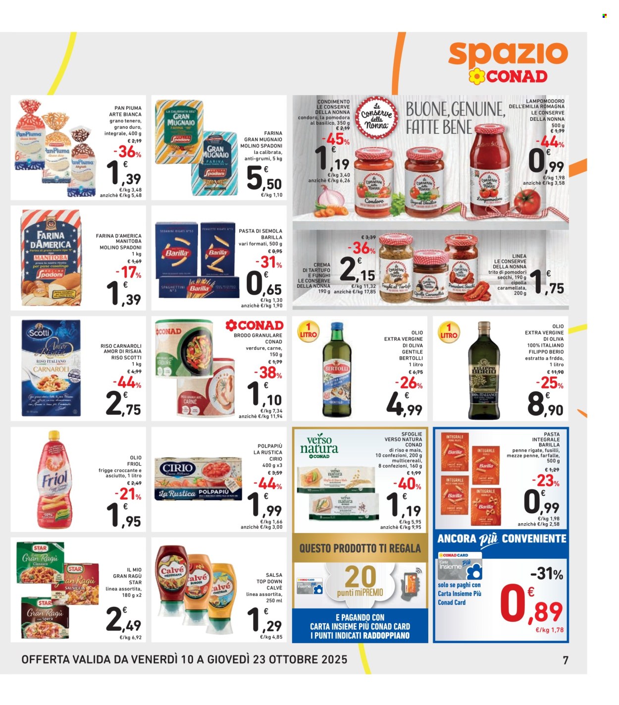 Volantino Spazio Conad - 10/10/2025 - 23/10/2025. Pagina 7