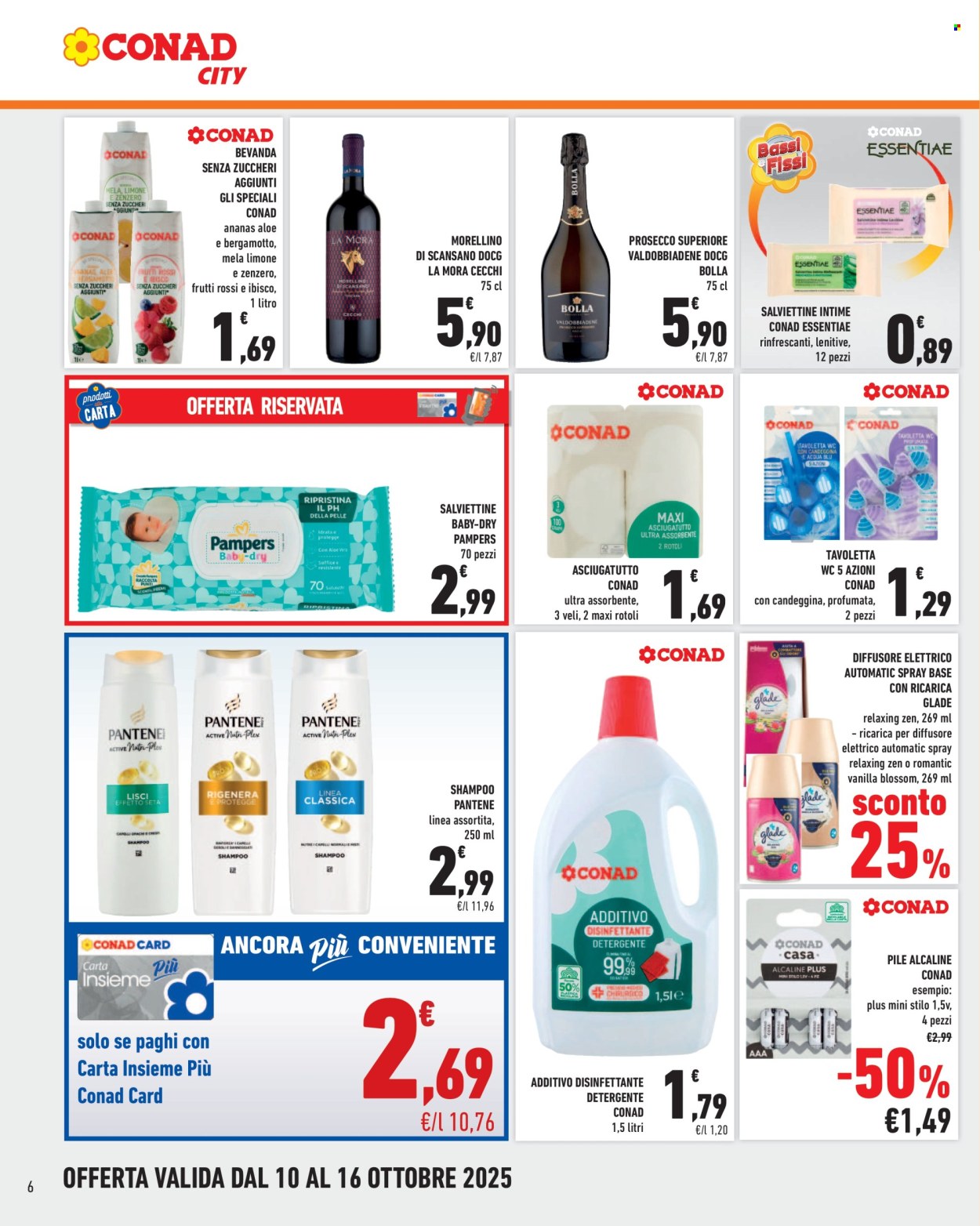 Volantino Conad City - 10/10/2025 - 16/10/2025. Pagina 6