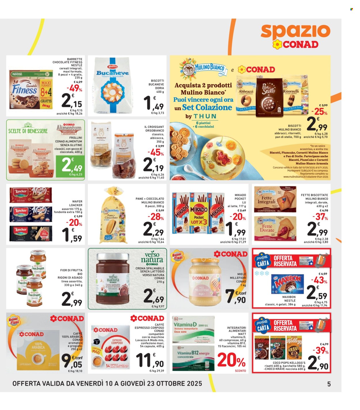 Volantino Spazio Conad - 10/10/2025 - 23/10/2025. Pagina 5