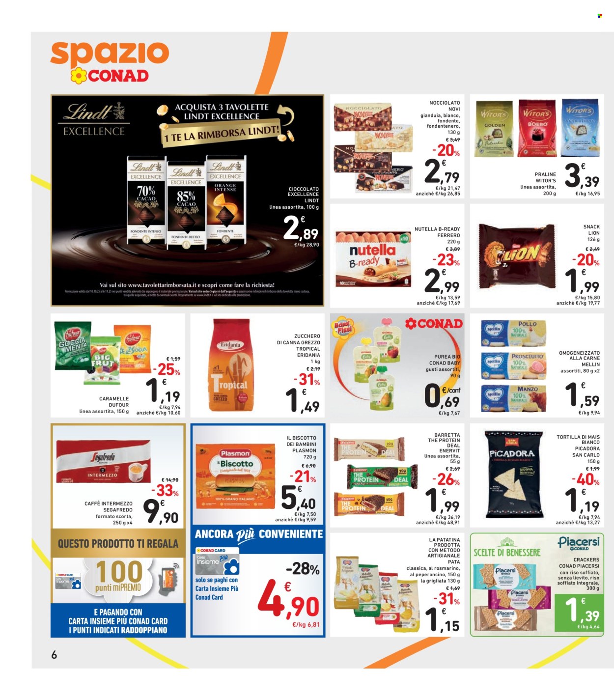 Volantino Spazio Conad - 10/10/2025 - 23/10/2025. Pagina 6