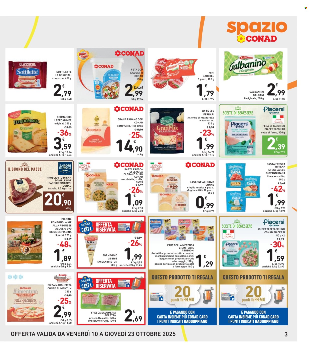 Volantino Spazio Conad - 10/10/2025 - 23/10/2025. Pagina 3