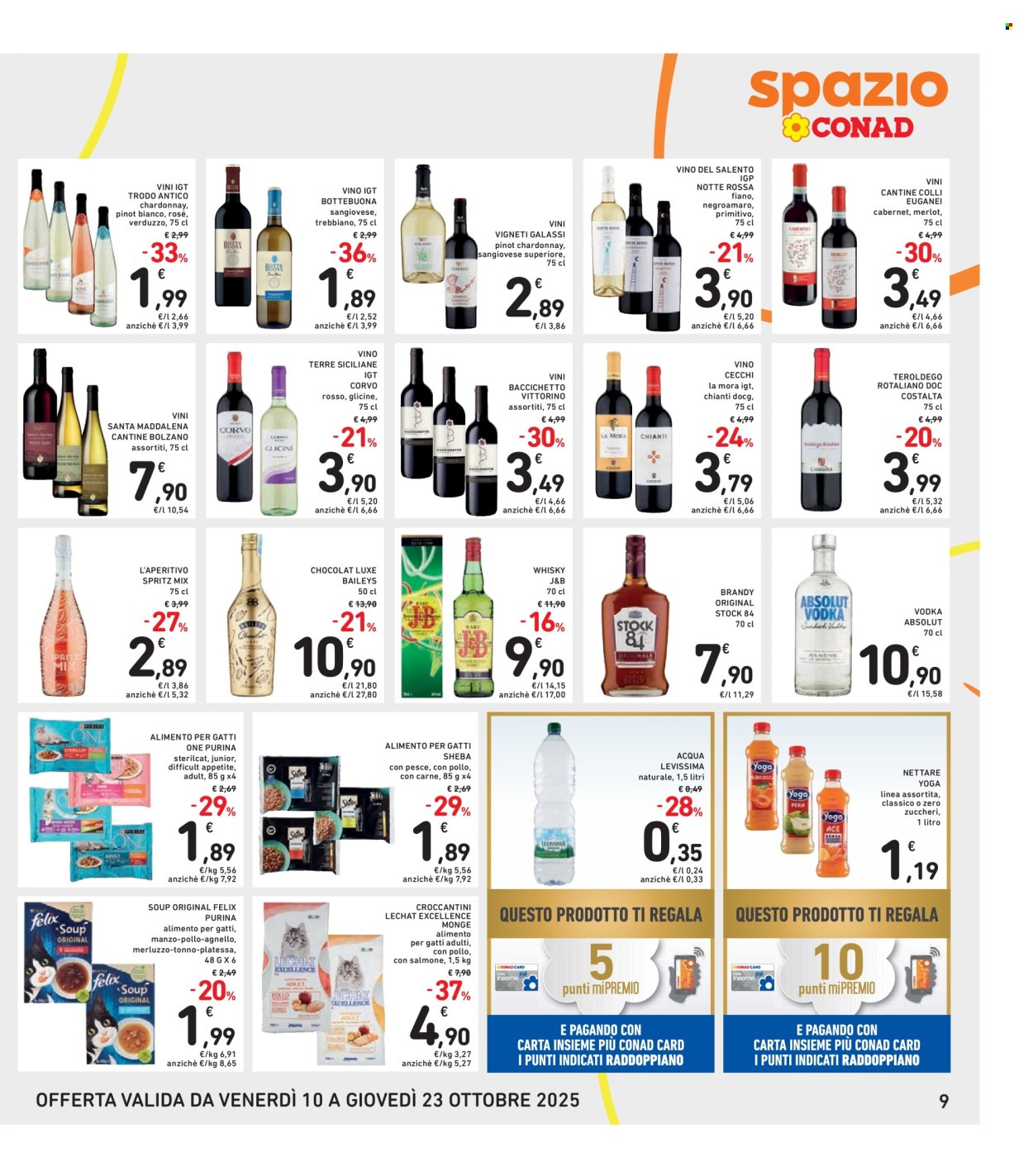 Volantino Spazio Conad - 10/10/2025 - 23/10/2025. Pagina 9