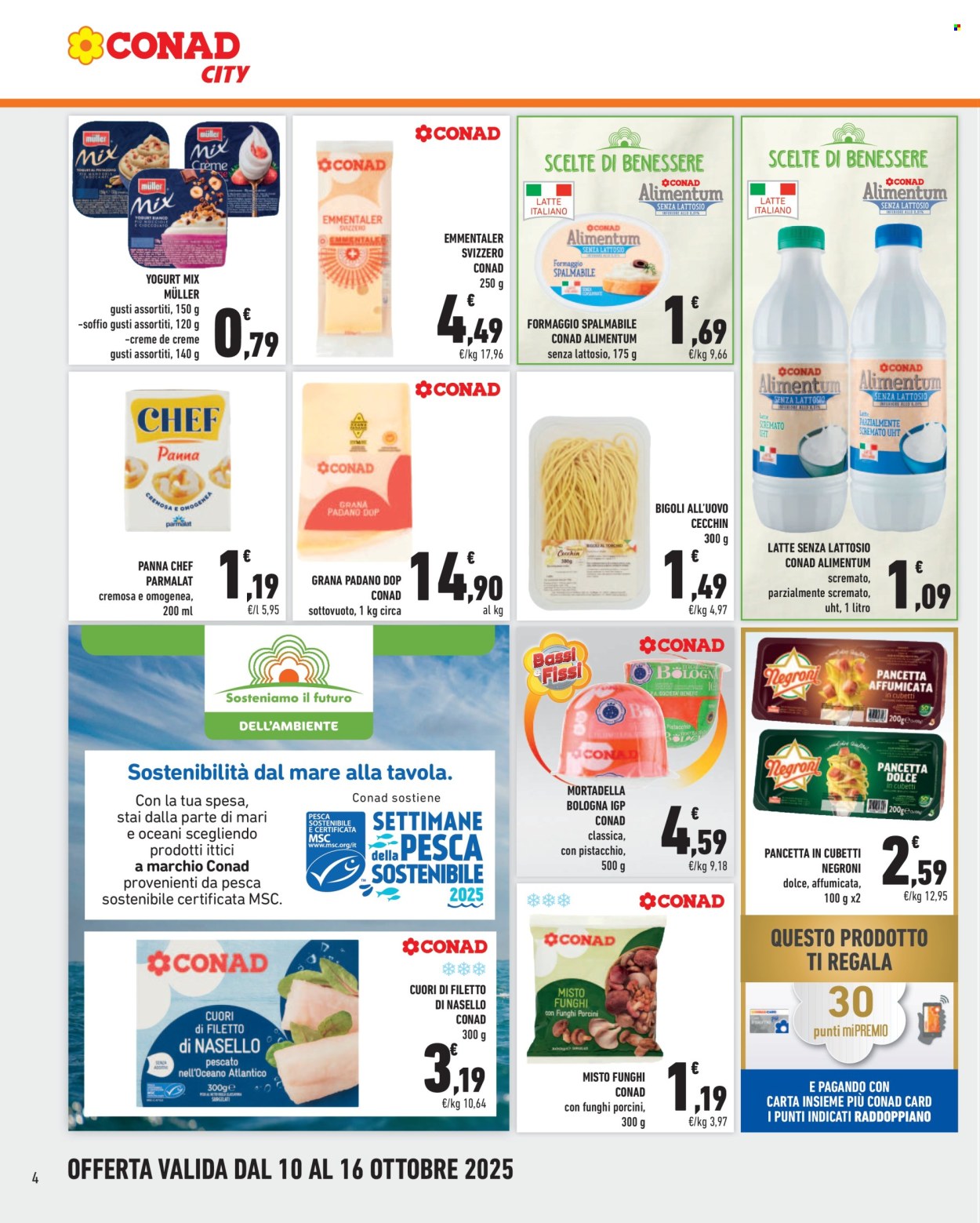 Volantino Conad City - 10/10/2025 - 16/10/2025. Pagina 4